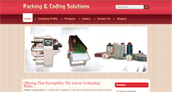 Desktop Screenshot of packingandcodingsolutions.com